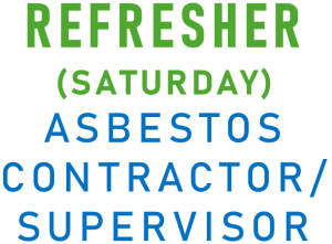 Asbestos Contractor/Supervisor Refresher - Saturday- PA NY DE